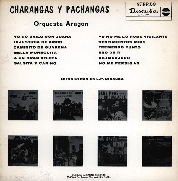 Orquesta Aragon - Charangas Y Pachangas | Discuba (LPD-555)