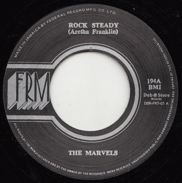 The Marvels / Lloyd Charmers - Rock Steady / Travelling On | FRM (194)
