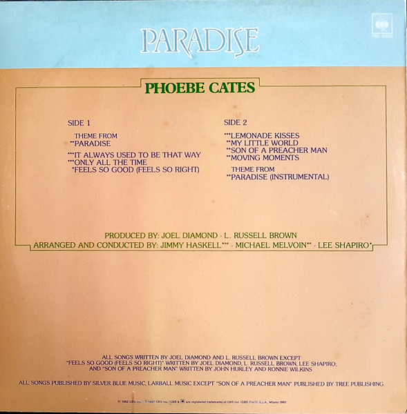 Phoebe Cates - Paradise | CBS (85857) - 2