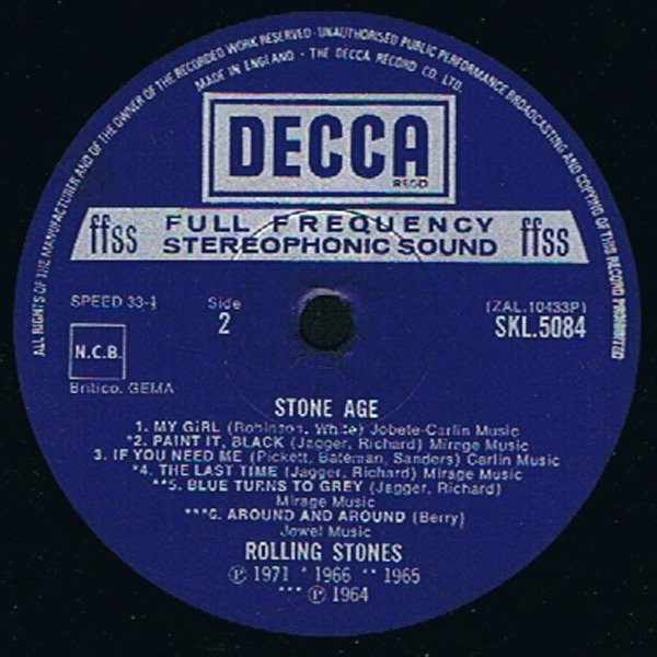 The Rolling Stones - Stone Age | Decca (SKL 5084) The Rolling Stones - Stone Age | Decca (SKL 5084)