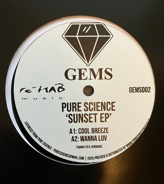 Pure Science - Sunset EP | Gems (GEMS002)