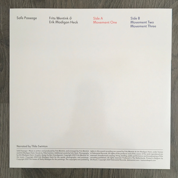 Frits Wentink & Erik Madigan Heck - Safe Passage | Dekmantel (DKMNTL 088) - 3