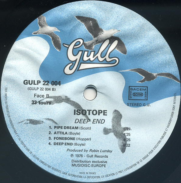 Isotope - Deep End | Gull (GULP 22004) - 4