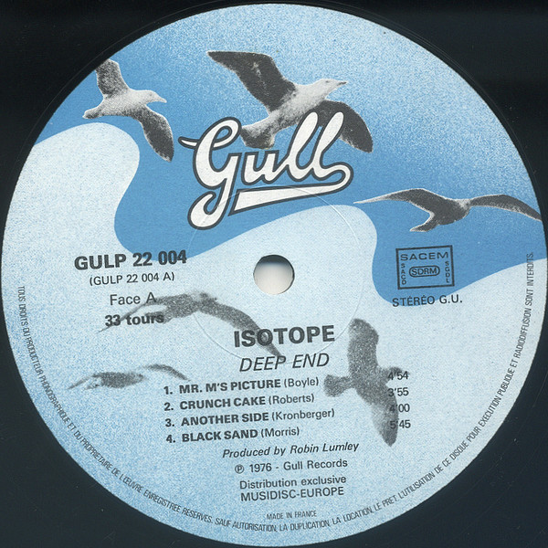 Isotope - Deep End | Gull (GULP 22004) - 3