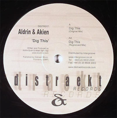 Aldrin & Akien - Dig This | Distraekt Records (DISTR 017)