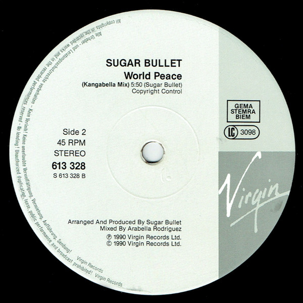 Sugar Bullet - World Peace | Virgin (613 328) - 4