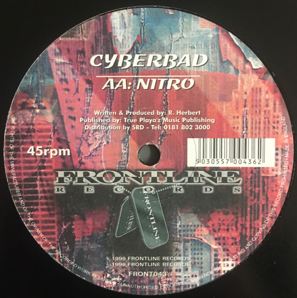 Cyberbad - Prodical / Nitro | Frontline Records (FRONT043) - 2