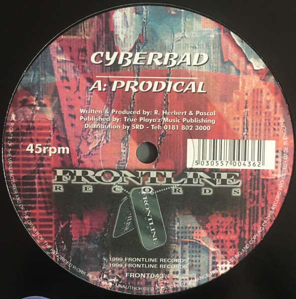 Cyberbad - Prodical / Nitro | Frontline Records (FRONT043)