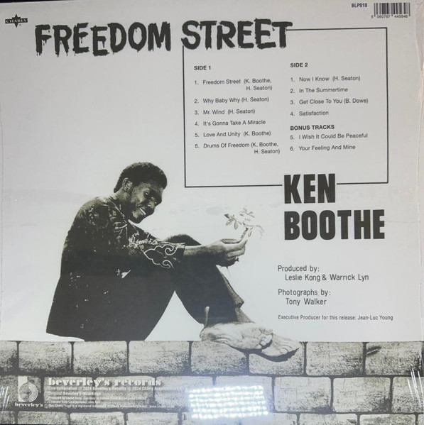 Ken Boothe - Freedom Street | Beverley's Records (BLP 010) - 2