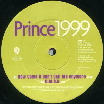 Prince - 1999 | Warner Bros. Records (W467T) - 4