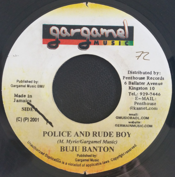Buju Banton - Police And Rude Boy | Gargamel Music (none)
