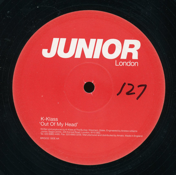 K-Klass - Baby Wants To Ride | Junior London (BRG032) - 2