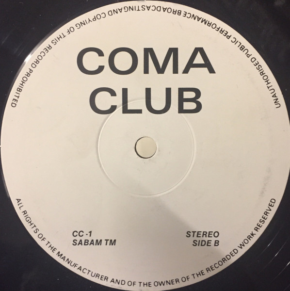 Coma Club - Coma Club | R & S Records (CC - 1) - 2
