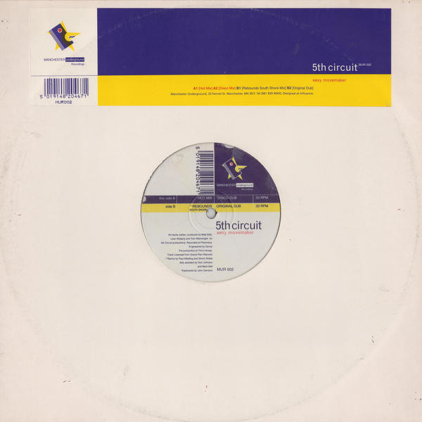 5th Circuit - Sexy Movemaker | Manchester Underground Recordings (MUR 002) - main 5th Circuit - Sexy Movemaker | Manchester Underground Recordings (MUR 002) - main