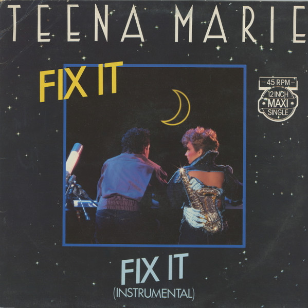 Teena Marie - Fix It | Epic (EPCA 12.3820)