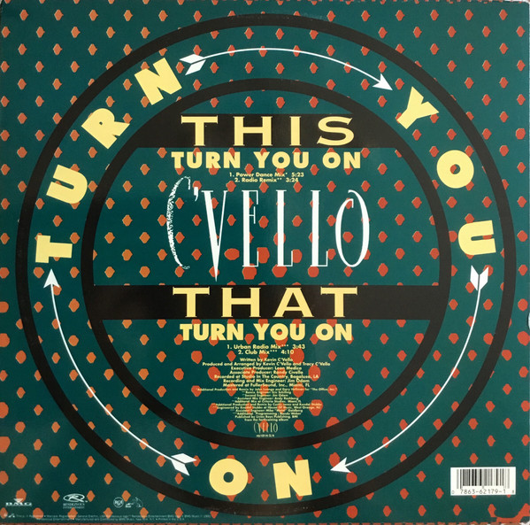 C'Vello - Turn You On | Rendezvous Entertainment (07863 62179-1) - 2