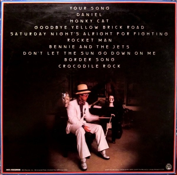 Elton John - Greatest Hits [Vinyl] | MCA Records (MCA 2128) - 2