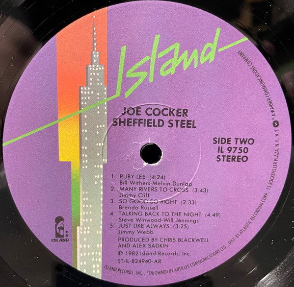 Joe Cocker - Sheffield Steel | Island Records (IL 9750) - 4 Joe Cocker - Sheffield Steel | Island Records (IL 9750) - 4