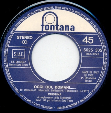 Cristina - La Lettera | Fontana (6025 305) - 4