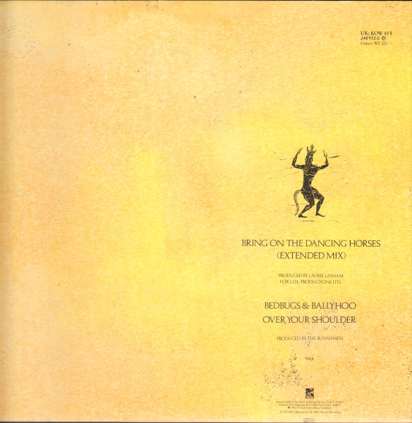 Echo & The Bunnymen - Bring On The Dancing Horses (Extended Mix) | Korova (248 932-0) - 2 Echo & The Bunnymen - Bring On The Dancing Horses (Extended Mix) | Korova (248 932-0) - 2