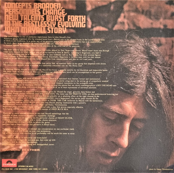 John Mayall - USA Union | Polydor (24-4022) - 4