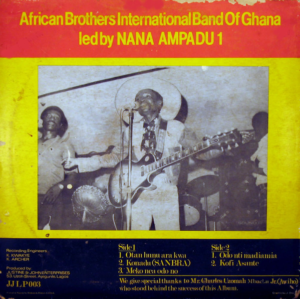 African Brothers - Sanbra | Jay Jay Records (JJLP 003) - 2 African Brothers - Sanbra | Jay Jay Records (JJLP 003) - 2
