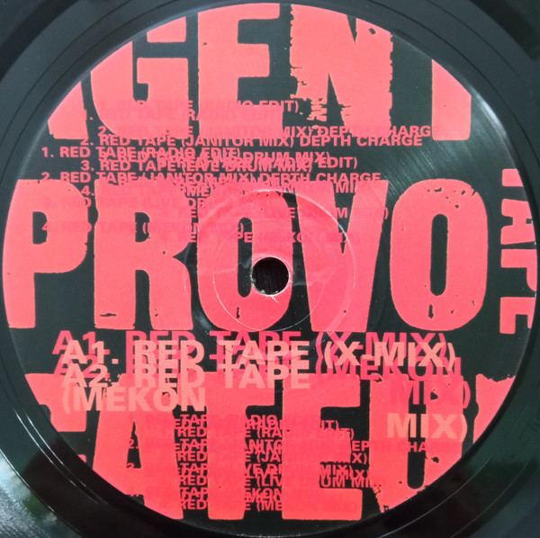 Agent Provocateur - Red Tape | Wall Of Sound (WALLT017) - 3