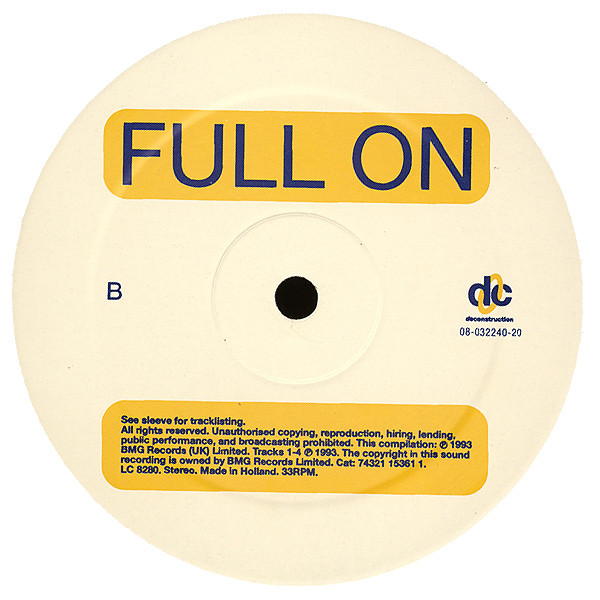 Various - Full On | Deconstruction (74321 15361 1) - 4