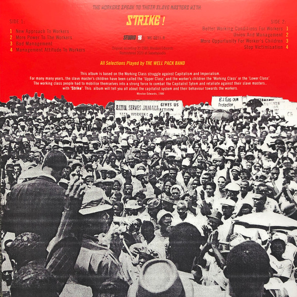 The Well Pack Band - The Workers Speak To Their Slave Masters With Strike | Studio 16 (WE 0011) - 2 The Well Pack Band - The Workers Speak To Their Slave Masters With Strike | Studio 16 (WE 0011) - 2