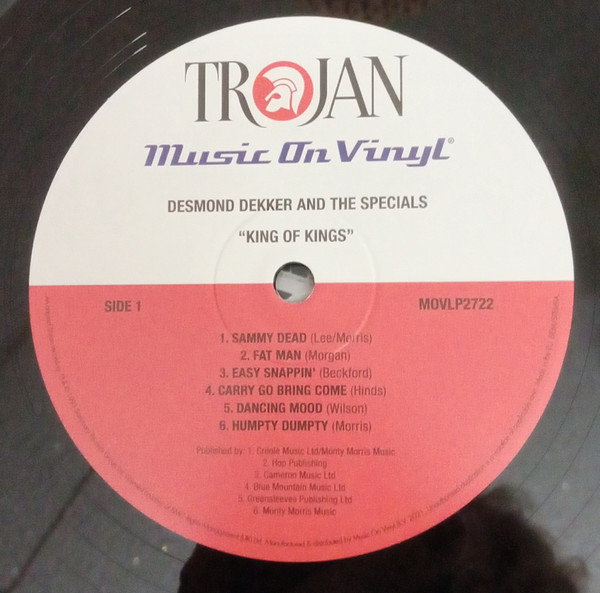 Desmond Dekker And The Specials - King Of Kings | Music On Vinyl (MOVLP2722) - 3