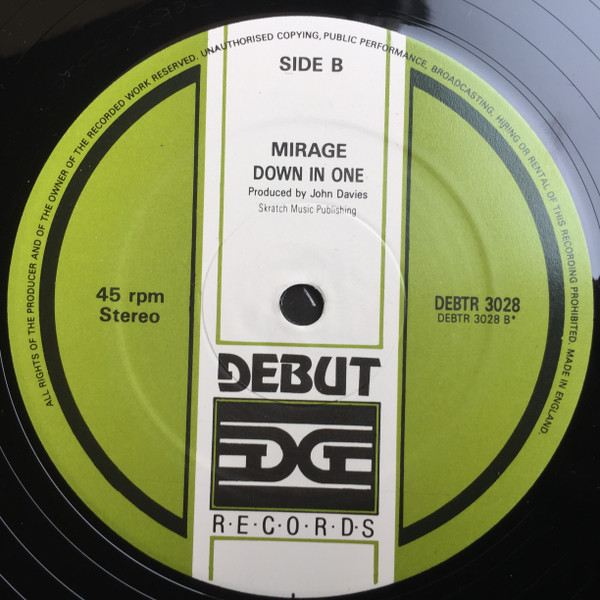 Mirage - Serious Mix II | Debut Edge Records (DEBTR 3028) - 4