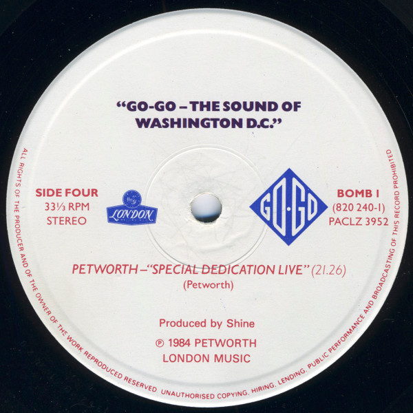 Various - Go Go - The Sound Of Washington D.C. | London Records (BOMB 1) - 8