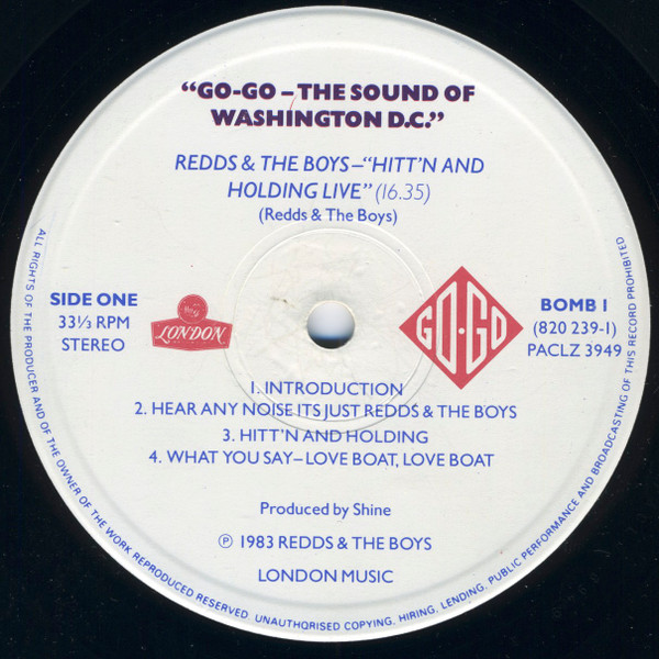 Various - Go Go - The Sound Of Washington D.C. | London Records (BOMB 1) - 5