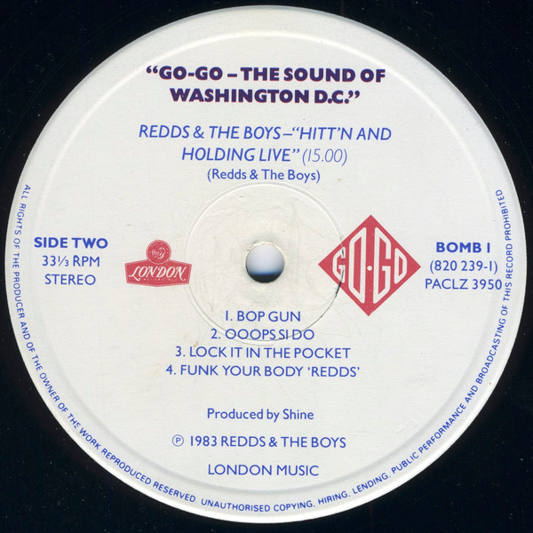 Various - Go Go - The Sound Of Washington D.C. | London Records (BOMB 1) - 6