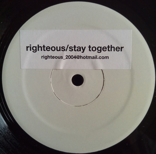 Righteous - Stay Together  | Not On Label (RIGHTEOUS 001)