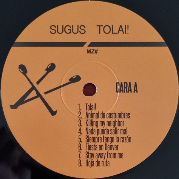 Sugus - Tolai! | Snap!! Records (FUNLP-046) - 3
