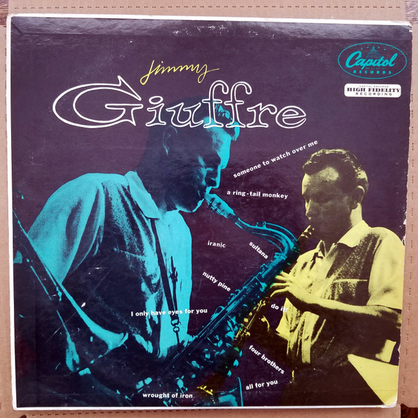 Jimmy Giuffre - Jimmy Giuffre | Capitol Records (T 549) - 2