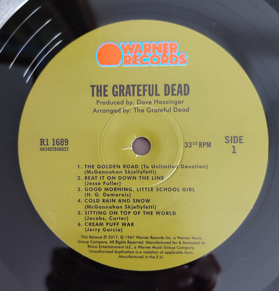 The Grateful Dead - The Grateful Dead | Warner Bros. Records (R1 1689 / 603497846627) - 3