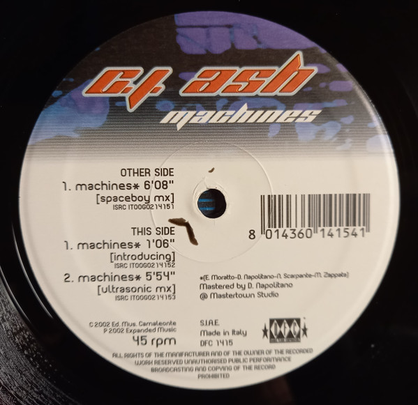 CJ Ash - Machines | DFC (DFC 1415)