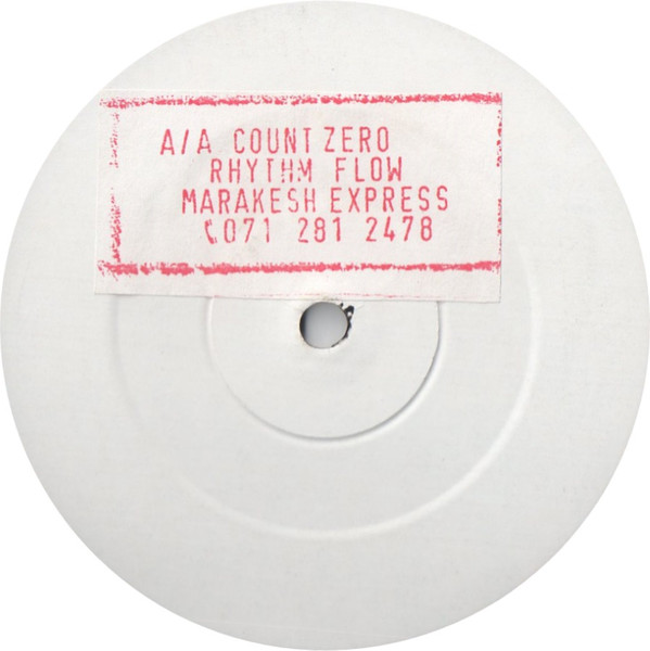 Count Zero - Marakesh Express / Rhythm Flow | Not On Label (CZI-12)