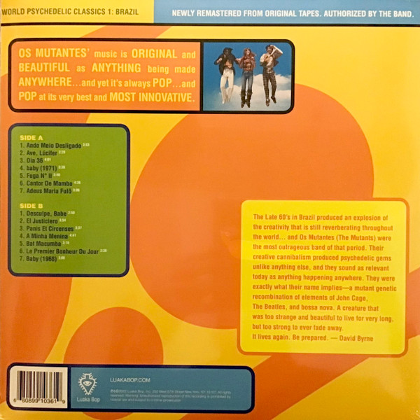 Os Mutantes - World Psychedelic Classics 1: Brazil - The Best Of Os Mutantes - Everything Is Possible! | Luaka Bop (6 80899 1036-1-9) - 2