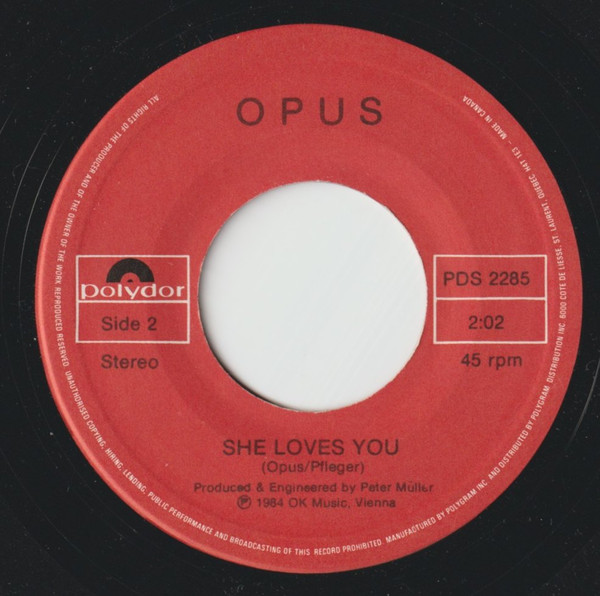 Opus - Live Is Life | Polydor (PDS 2285) - 2