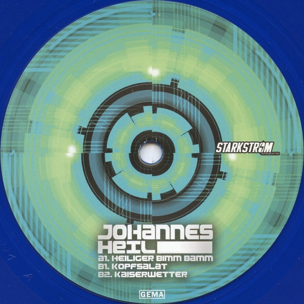 Johannes Heil - Heiliger Bimm Bamm Teil 1 | Starkstrom Schallplatten (SST 001) - 3