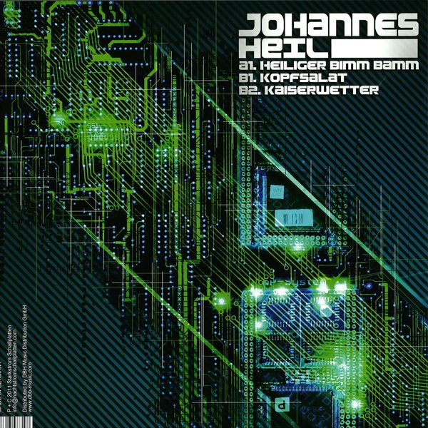 Johannes Heil - Heiliger Bimm Bamm Teil 1 | Starkstrom Schallplatten (SST 001) - 2