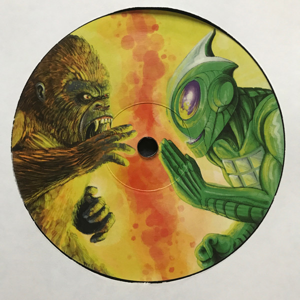Lee Perry & Mr. Green - Super Ape Vs. 緑 "Open Door" | Tuff Kong Records (TKR086) - 4