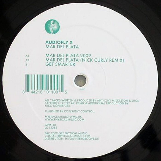 Audiofly - Mar Del Plata | Get Physical Music (GPM110) - main