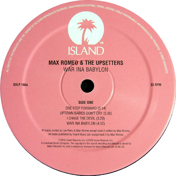 Max Romeo & The Upsetters - War Ina Babylon | Simply Vinyl (SVLP 186) - 3