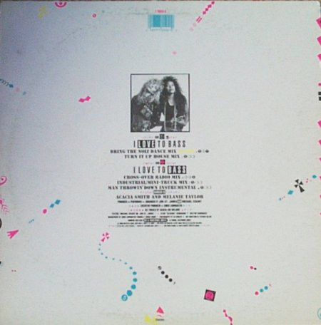 Bardeux - I Love To Bass | Enigma (7 75524-0) - 2