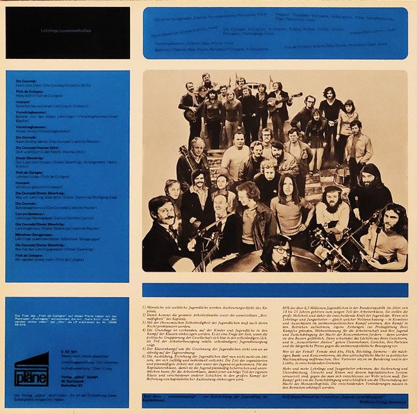 Various - Lehrlinge Zusammenhalten | pläne (S 33 501) - 2