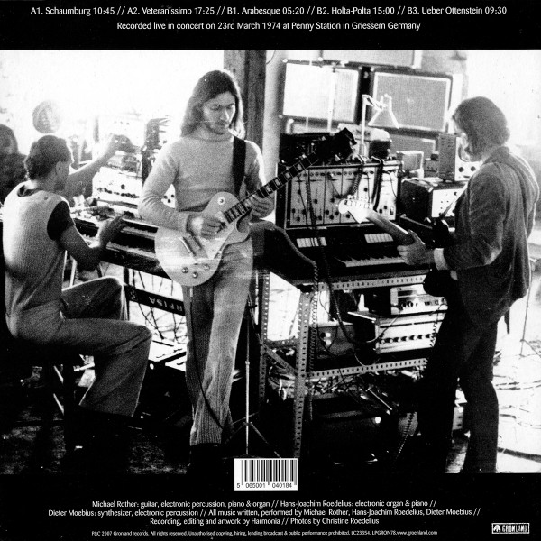 Harmonia - Live 1974 | Grönland Records (LPGRON78) - 2